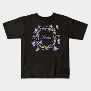 Purple Power Kids T-Shirt